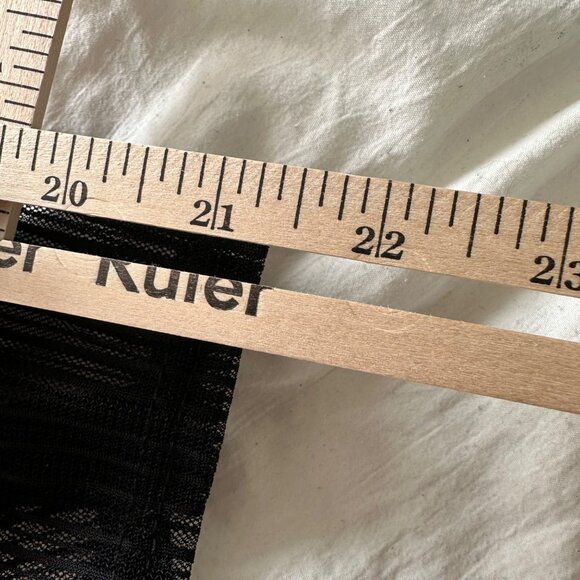 Women's Open Front Lace Cardigan Black SZ L Rhinestone Floral Witchy Whimsgoth - Picture 8 of 8